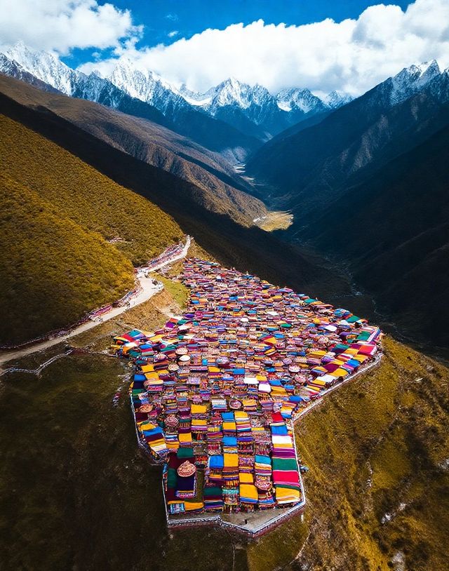 色季拉山|震撼的雪山景觀|藏地風情與自然奇觀的完美交觸