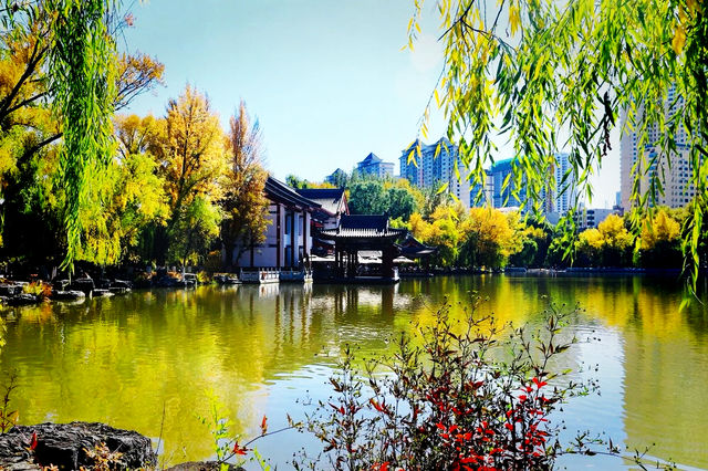西寧人民公園｜高原夏都的綠色會客廳