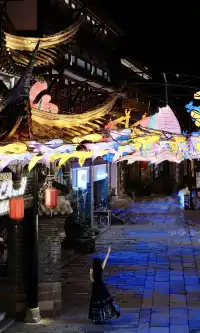 右滑磁器口的自貢非遺魚燈！全屏震撼！