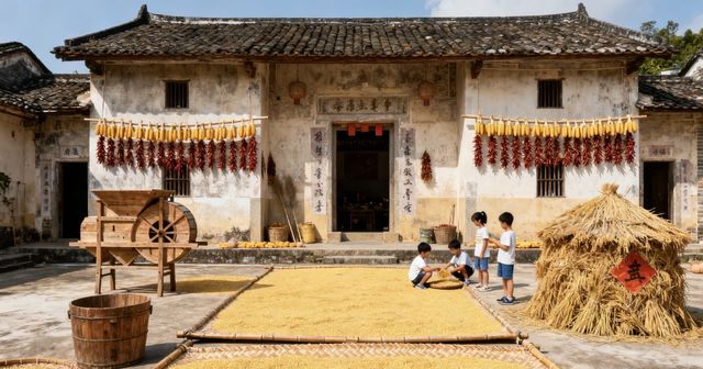 韶關古村落秋色遊覽攻略