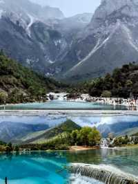 雲南麗江｜絕美藍月谷，不走回頭路要怎麼玩