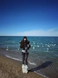 冬季青海湖美哭了..