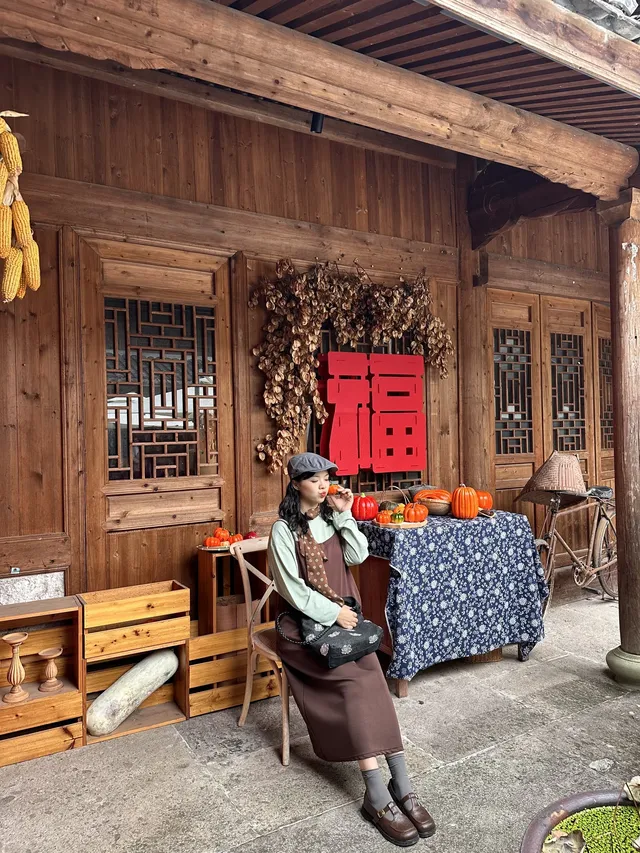 台州最美古村曬秋 台州最美古村曬秋