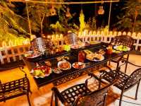 伍星小築:稻浪塘邊,烤盡鄉野煙火