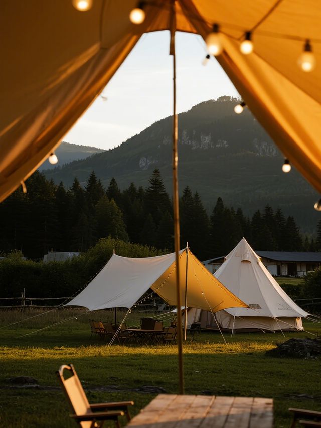 春日野奢親子遊!高黎貢山帳篷營地太治癒 春日野奢親子遊!高黎貢山帳篷營地太治癒