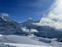 交換|瑞士的冬天 first山