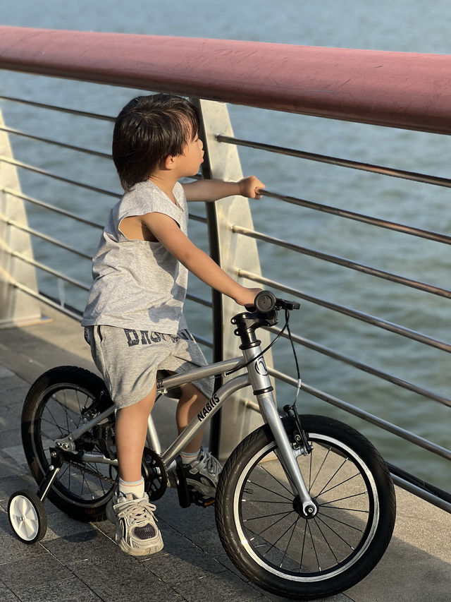 避開人擠人深圳灣親子騎行攻略,新手友好 避開人擠人深圳灣親子騎行攻略,新手友好