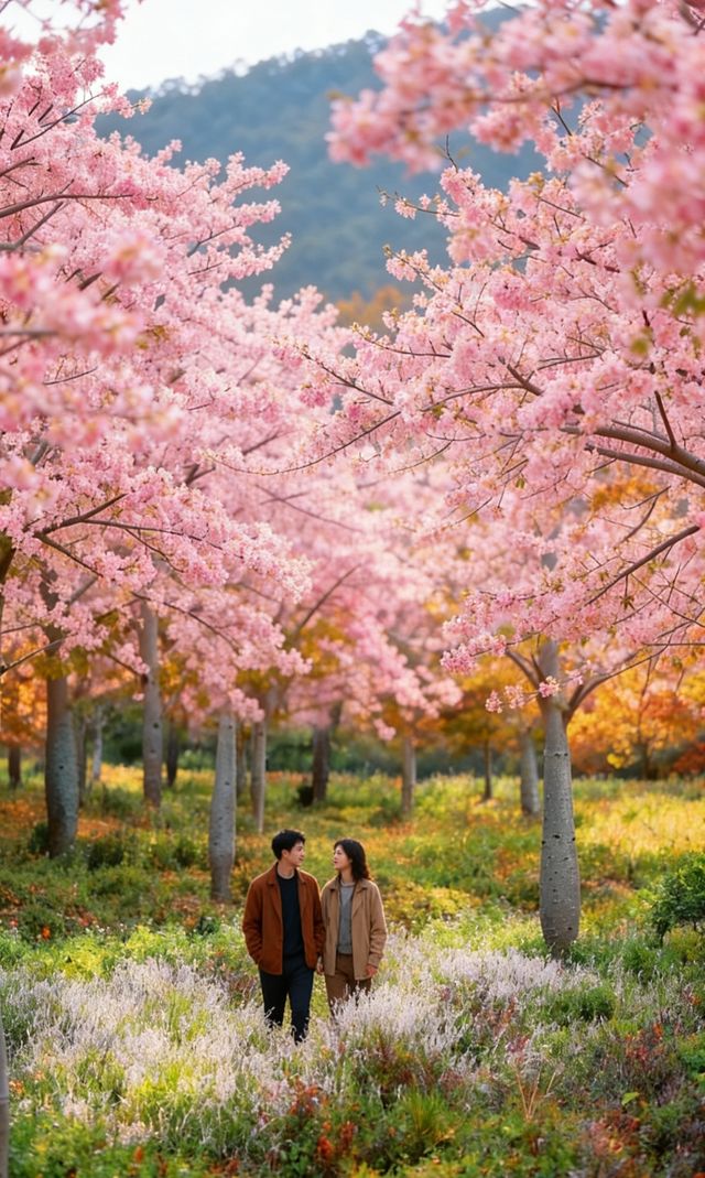 廣東冬日秘境|闖入鶴山粉色花海,邂逅浪漫「粉色雪」 廣東冬日秘境|闖入鶴山粉色花海,邂逅浪漫「粉色雪」