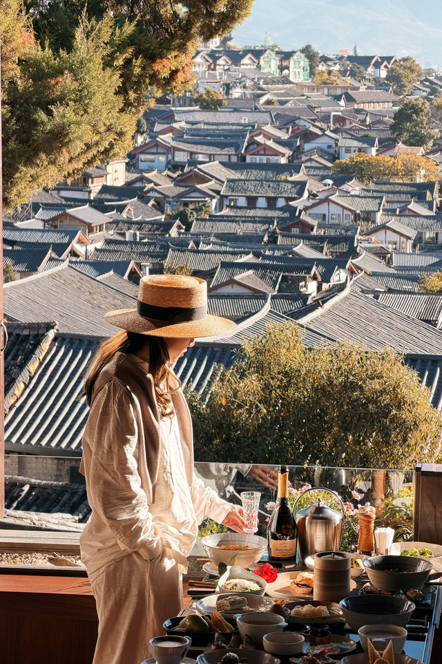 三刷麗江古城獅子山私藏度假酒店，是浪漫和舒適的旅途體驗！