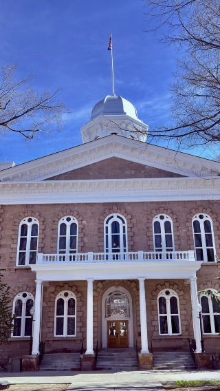 The capital of Nevada, Carson City—A visit to the Governor's Office