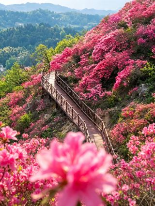 3-hour direct access from Hefei! 5 Rhododendron Flower Sea Routes, miss them and wait a year 🌺