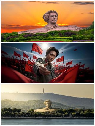 Beautiful new wallpapers of Orange Isle in Changsha are here! The dusk over the Xiang River is stunningly breathtaking