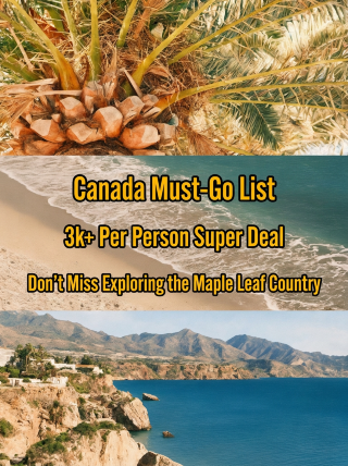 High-value experiences in Canada for just over 3k per person