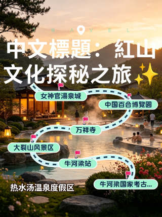 中国語タイトル：紅山文化探秘の旅