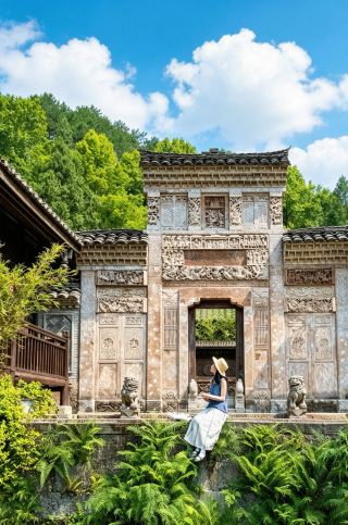 อย่าใช้เวลาเพียงครึ่งวันในการเที่ยวชมชิงมู่ฉวน | พักที่ลานบ้านตระกูลฉู่ แล้วเพลิดเพลินกับทิวทัศน์ในแบบของคุณเอง