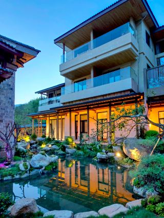 Hidden in the valley! A new Chinese-style garden hot spring resort getaway