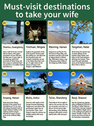 Take her to these 8 spots, personally tested to be relaxing and moving enough to make her cry