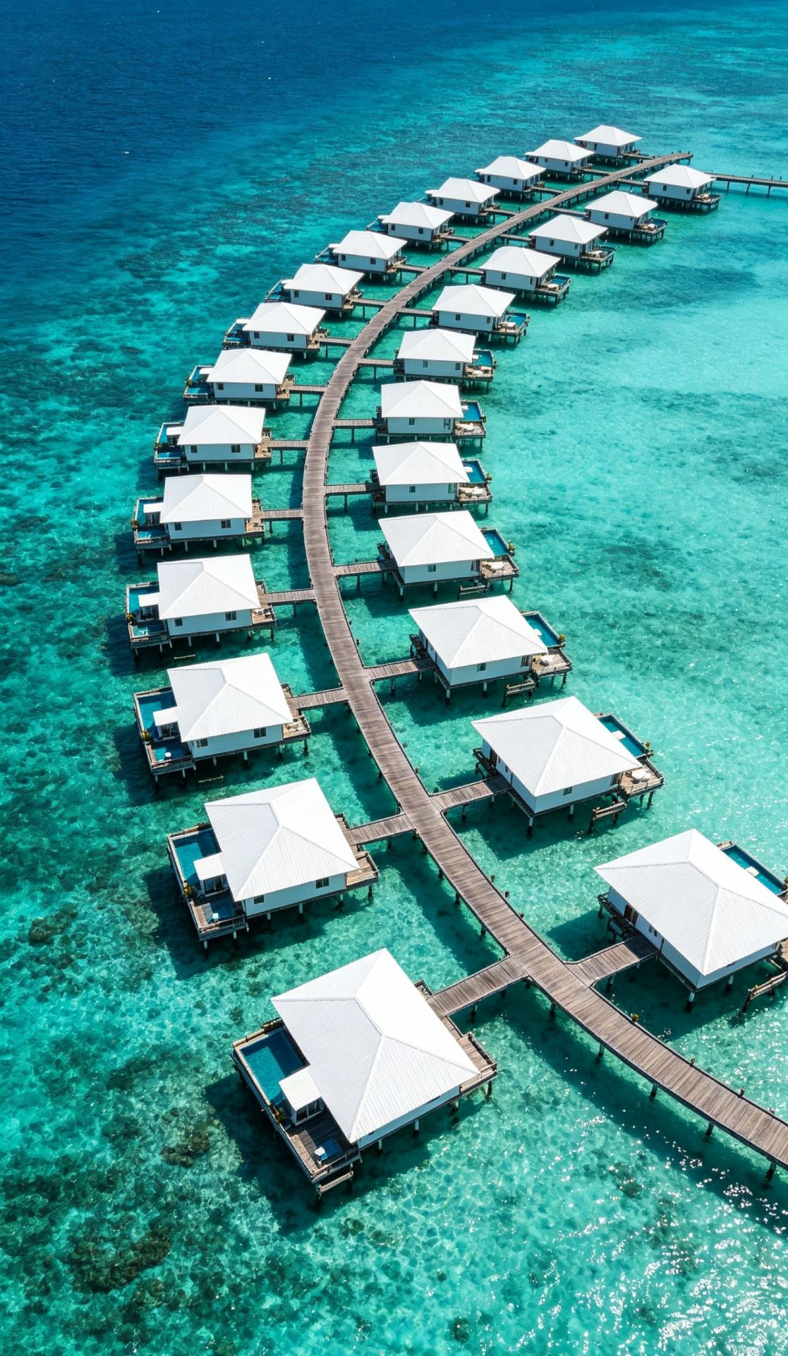 No need to fly to the Maldives! Semporna has slide water villas where you can slide straight from your balcony into the jelly-blue sea