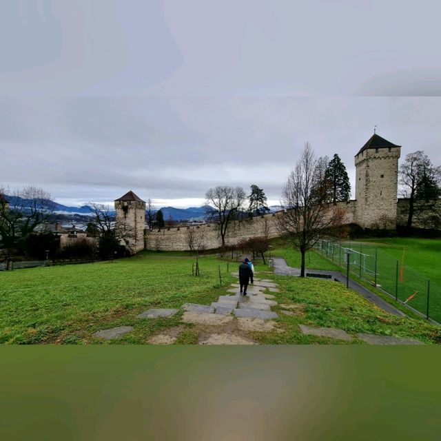 Best viewpoint in Lucerne 🇨🇭 during winter 