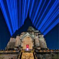 Loy Krathong Splendor at Wat Chedi Luang