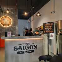 Coffee time at Kopi Saigon! 