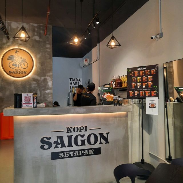 Coffee time at Kopi Saigon! 