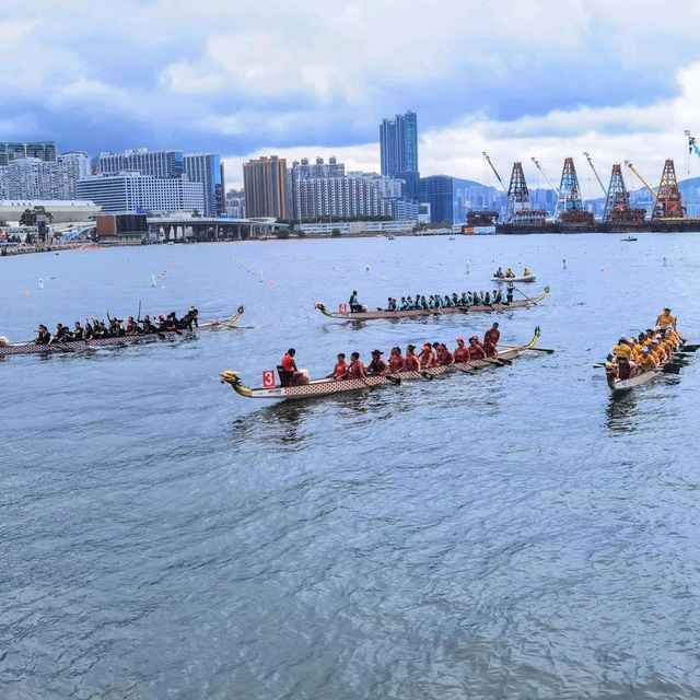 香港國際龍舟邀請賽2023 感受濃厚端午節氣氛