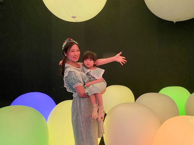 🦋Teamlab🐋光影效果🦎沉浸式體驗🧑🏻‍🎨啟發小朋友的創造力
