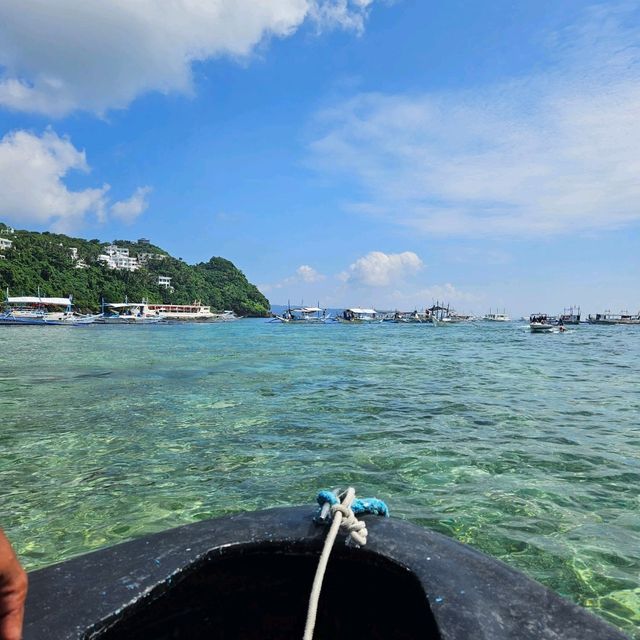 Clear blue waters and white sandy beaches