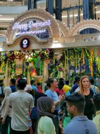 Stunning Deepavali decoration in Suria KLCC!