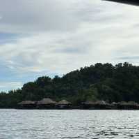 Water bungalows in Sabah