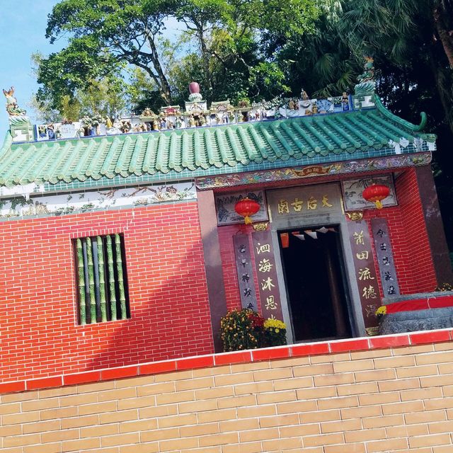 西貢，南圍村，天后古廟！和邱氏祠堂！