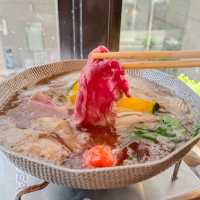 涉谷人氣打卡餐廳~🐻熊仔浸溫泉一人火鍋
