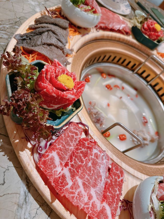 💐華麗高質全牛火鍋盛宴🥢香江花月(荃灣)