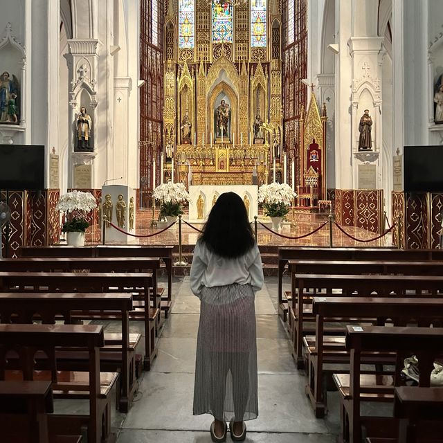 💒 โบสถ์เซนต์โจเซฟ St. Joseph Cathedral ฮานอย ✨ 