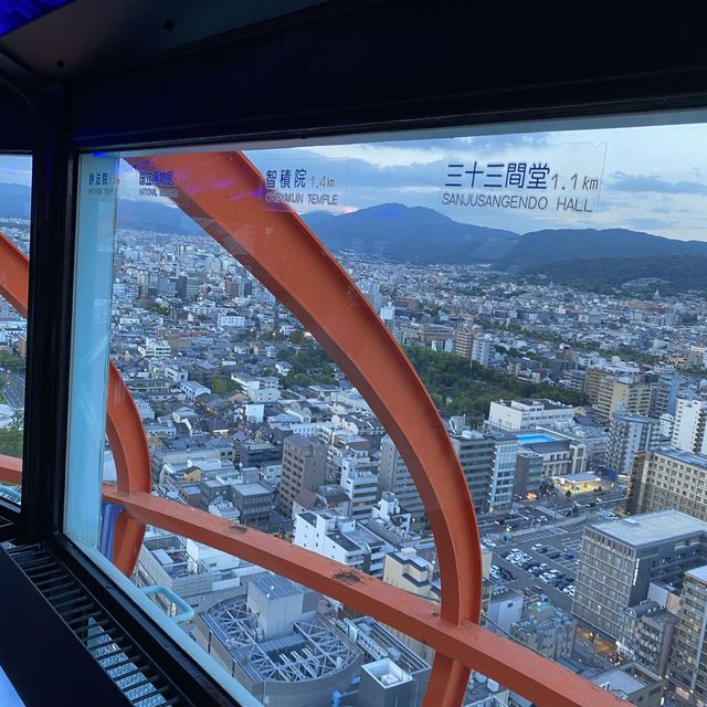 絶景！京都タワー！王道の観光スポット