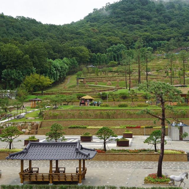 편안하게 정상까지 올라가는 강화 화개산 모노레일