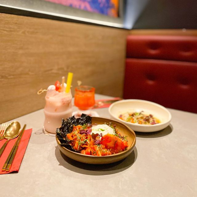 《🇰🇷尖沙咀至潮全新韓國餐廳🌟｜特色泡菜酒+ Melona雪條mocktail🍹》