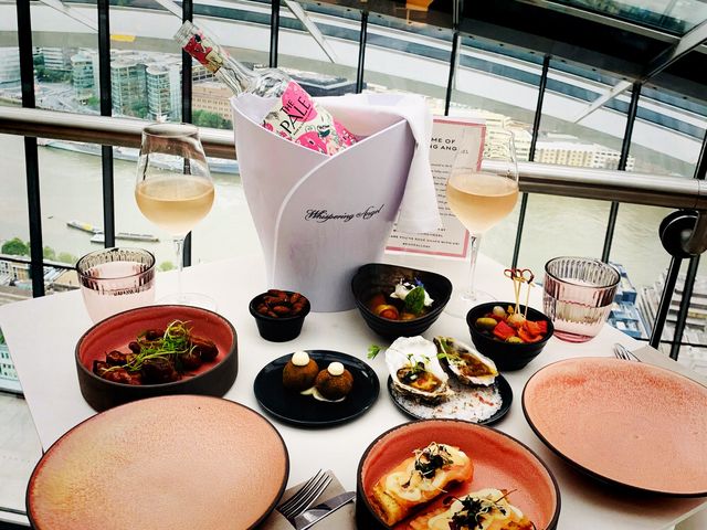 Sky Garden Delight: Feasting with a View!
