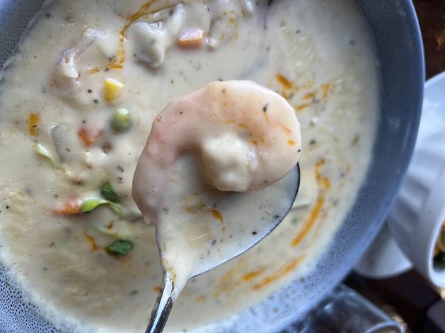但尼丁美味早午餐推薦，IRONIC，Seafood Chowder, Pasta Salad 
