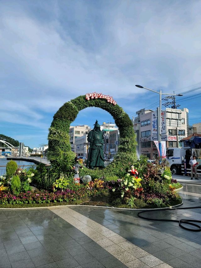 8월12일까지 한산대첩축제가 열리는 통영🫧