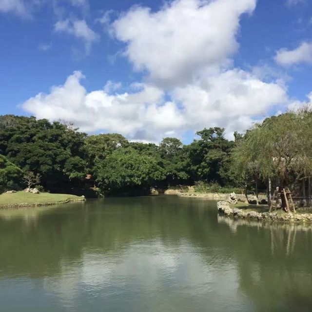 穿越時空！識名園🏰🌺🌳
