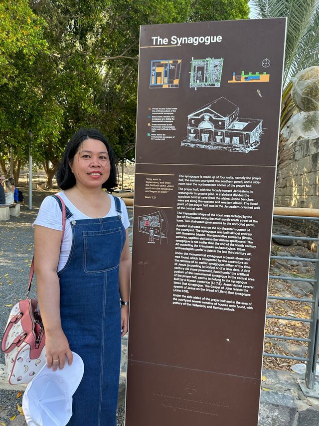 The Capernaum Synagogue 