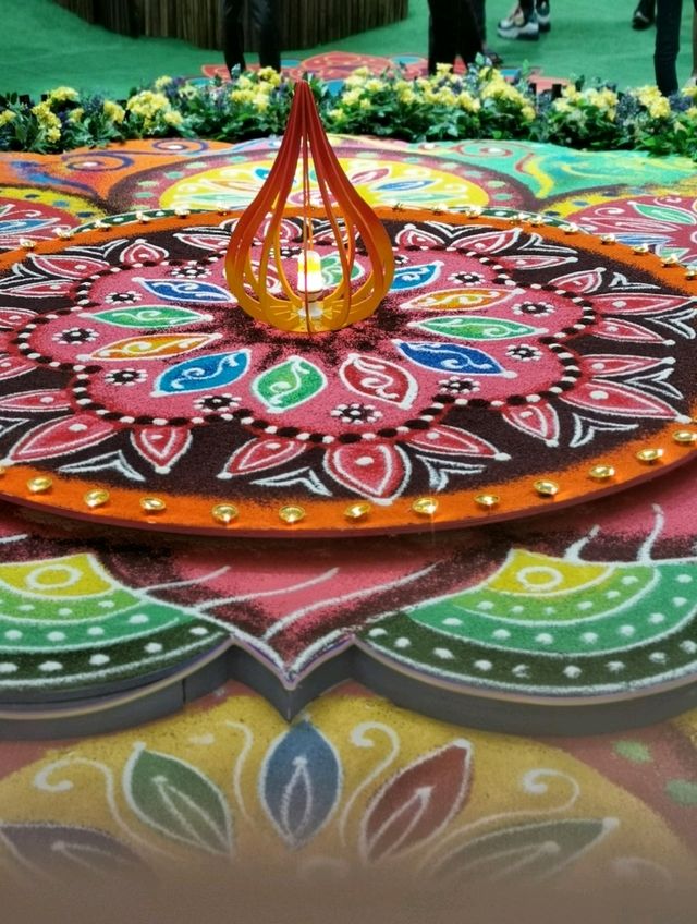 Stunning Deepavali decoration in Suria KLCC!