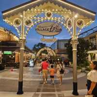 Evening at Chao Phraya River with Malls