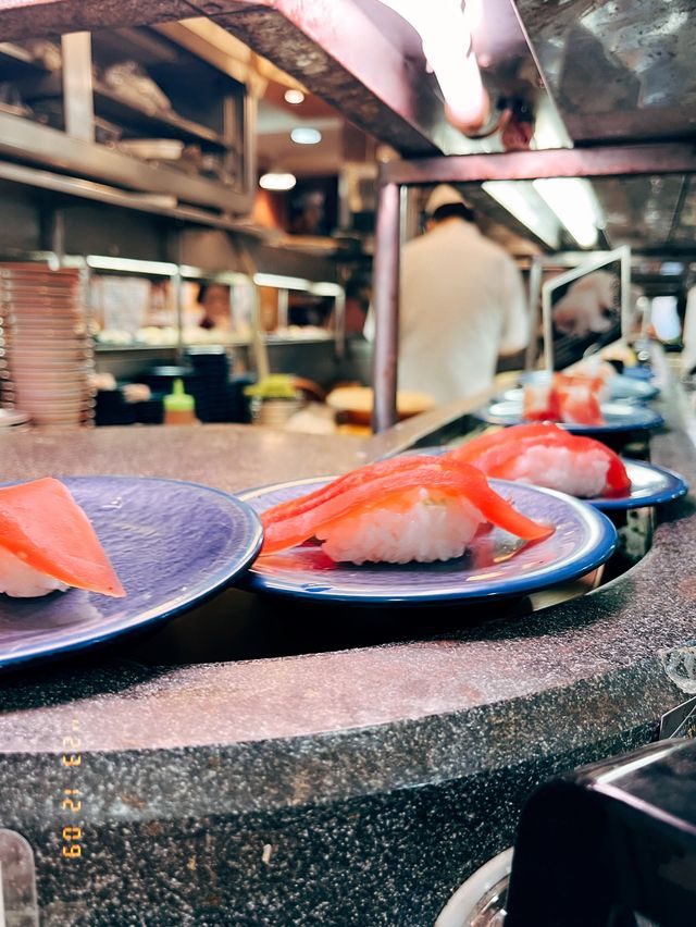 🇯🇵日本東京探店X 大江戸 上野2号店🍣離師傅很近的迴轉壽司！