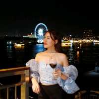 พิกัด #รูฟท็อปบาร์เปิดใหม่ ริมแม่น้ำเจ้าพระยา 🍸