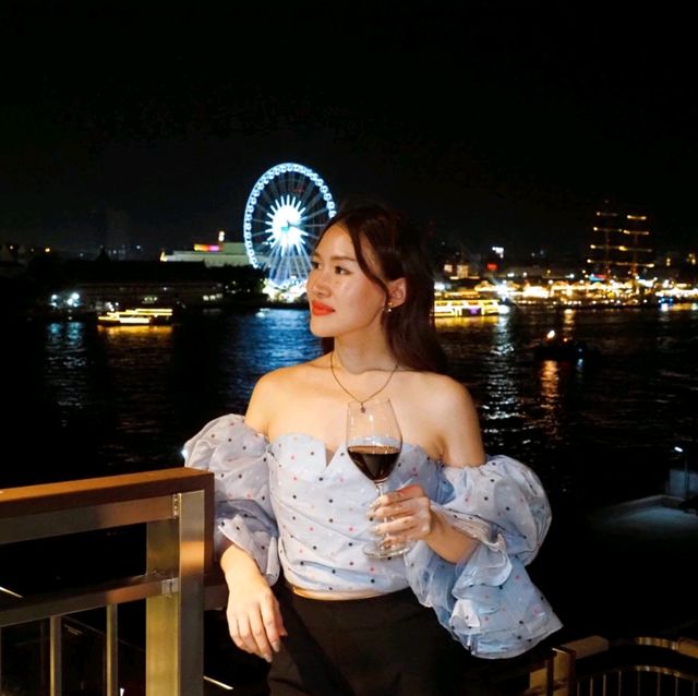 พิกัด #รูฟท็อปบาร์เปิดใหม่ ริมแม่น้ำเจ้าพระยา 🍸