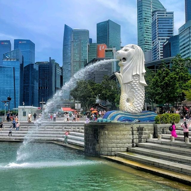 A visit to the iconic landmark of Singapore!