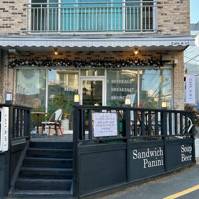【韓国/釜山】広安里カフェ☕️CAFE A IR